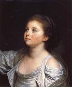 Jean-Baptiste Greuze A Girl Sweden oil painting reproduction